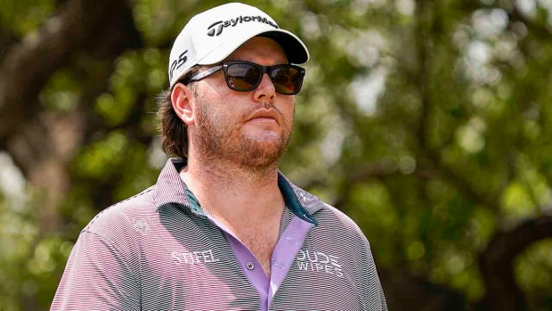 Harry Higgs is pictured during the 2023 Valero Texas Open.